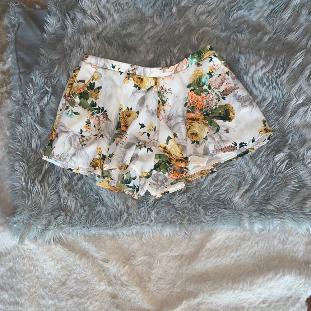 Peach Love Flowy Shorts from Nordstrom